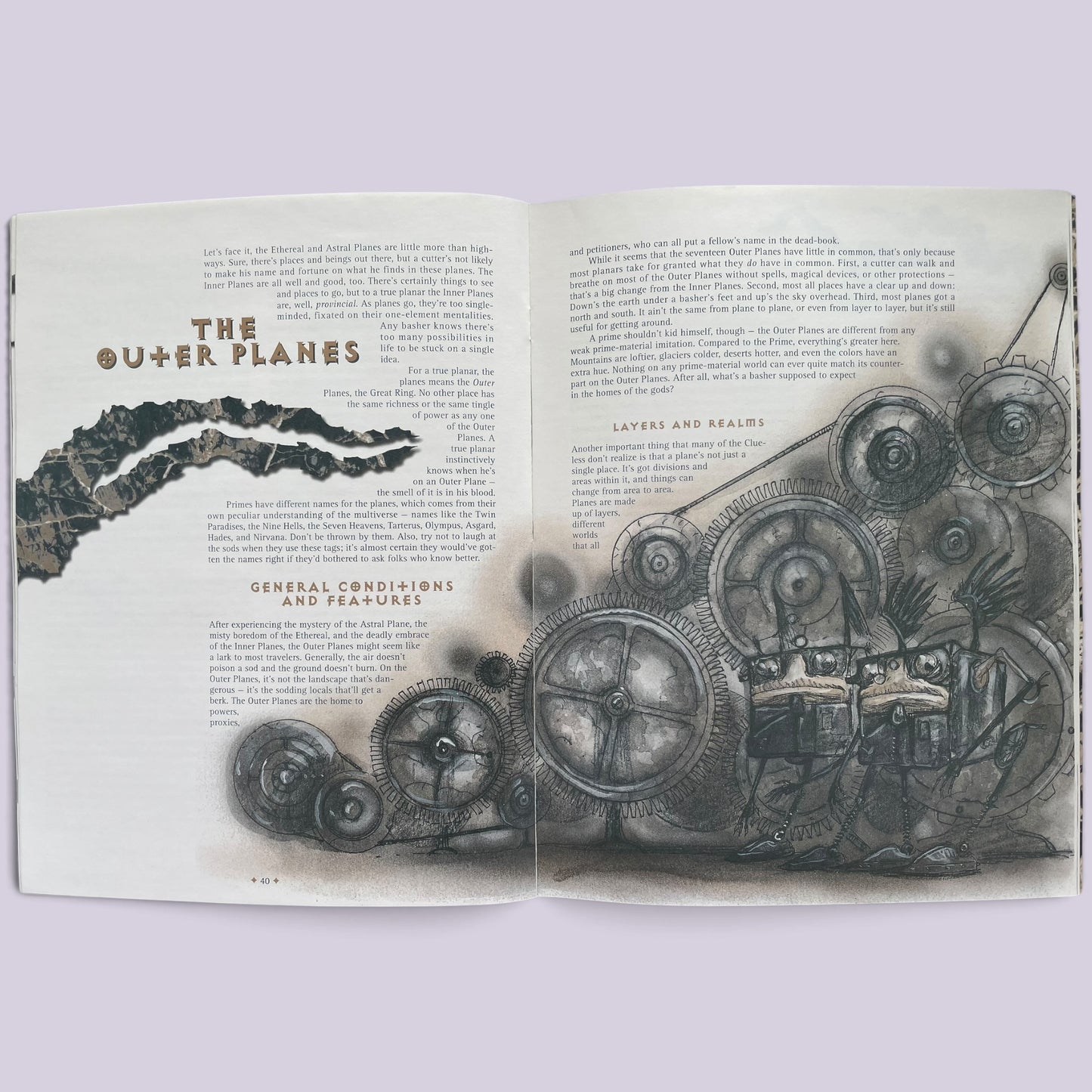 Planescape Campaign Box Set 2600 AD&D 2e (1st Printing)