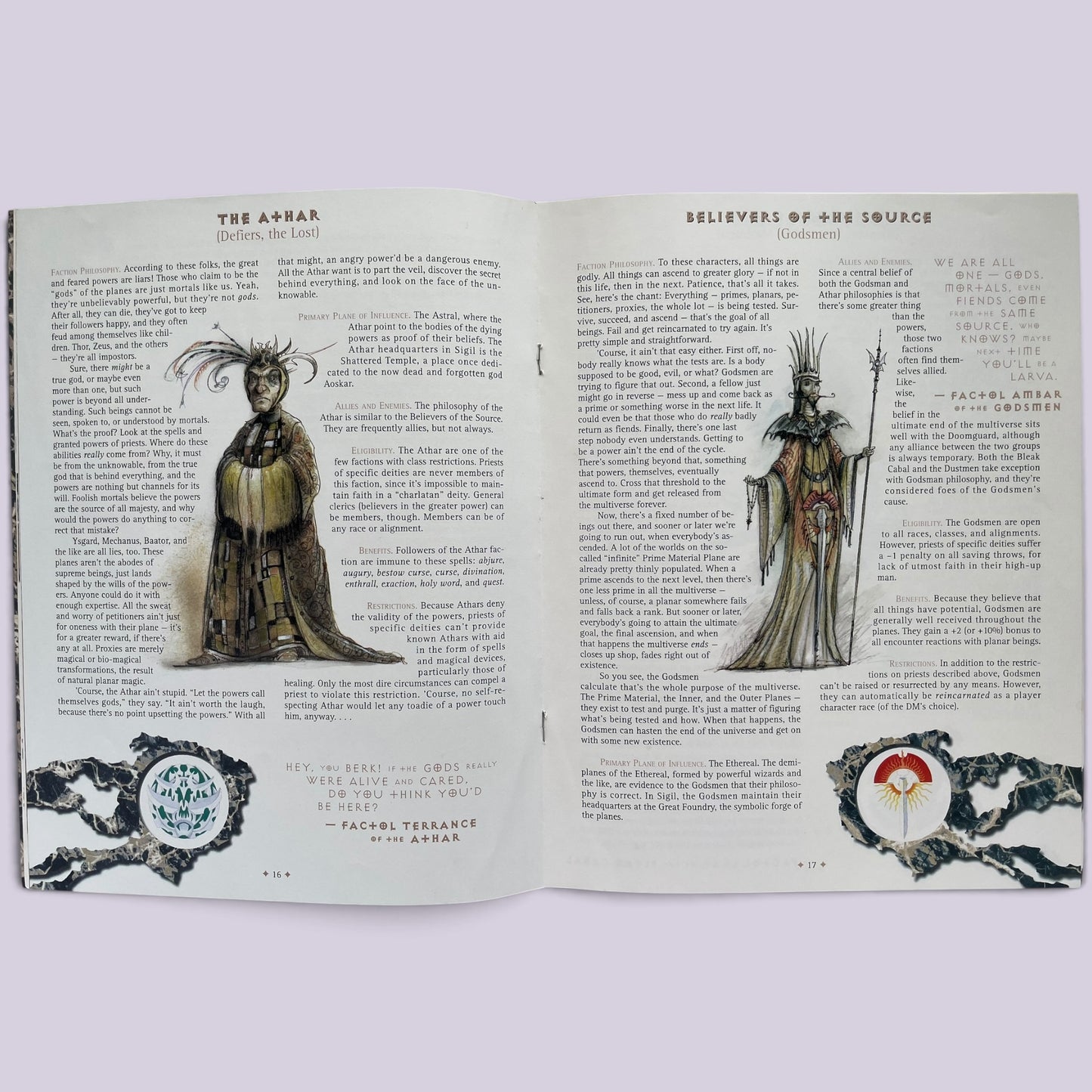 Planescape Campaign Box Set 2600 AD&D 2e (1st Printing)