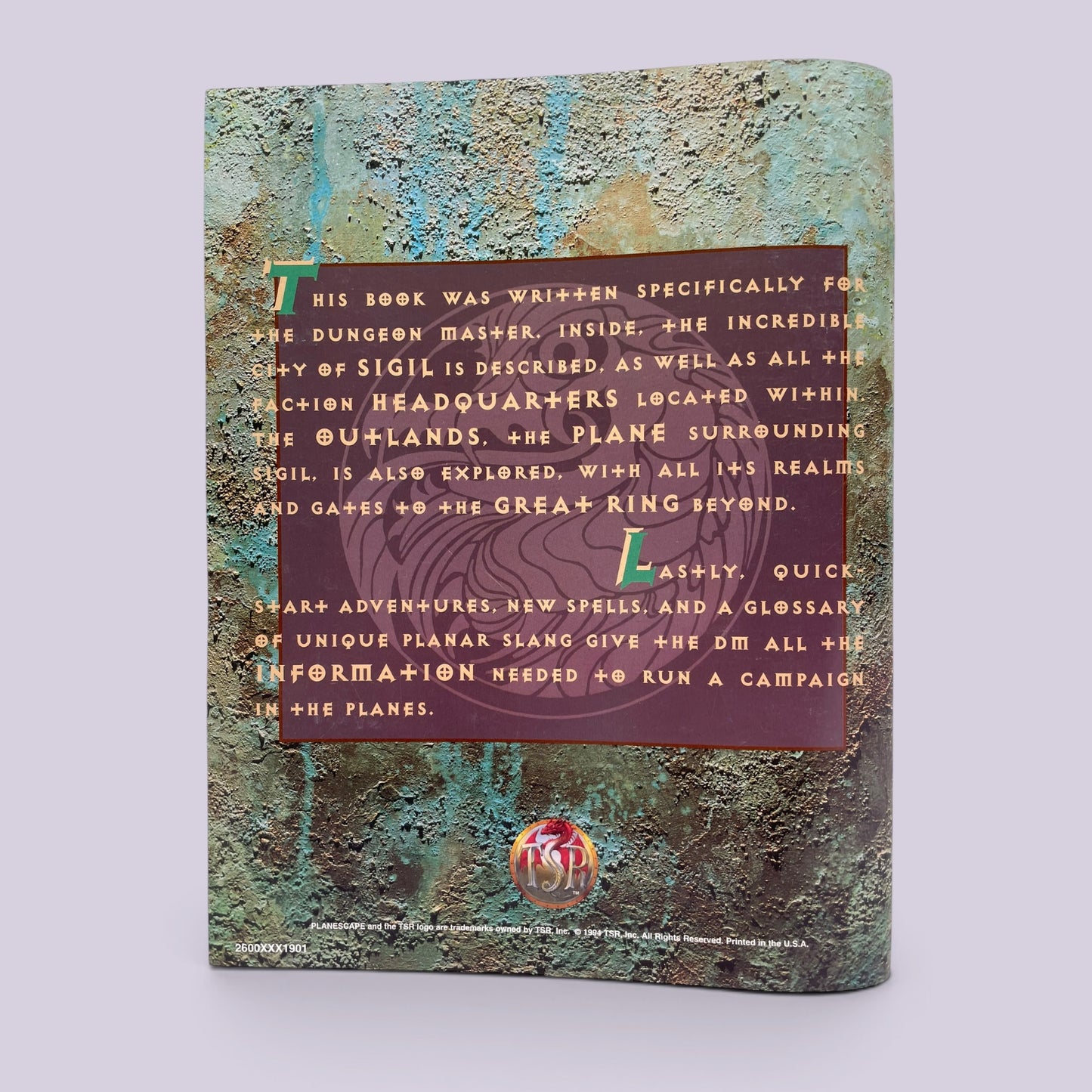 Planescape Campaign Box Set 2600 AD&D 2e (1st Printing)