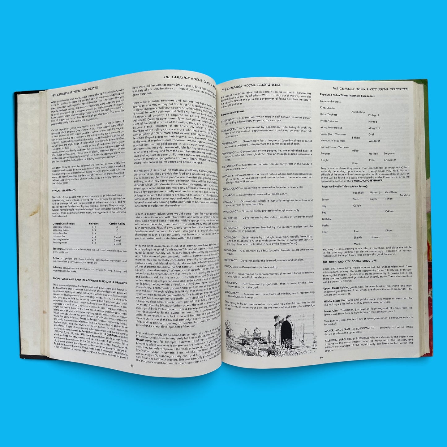 Dungeon Masters Guide 2011 Advanced Dungeons & Dragons 1e