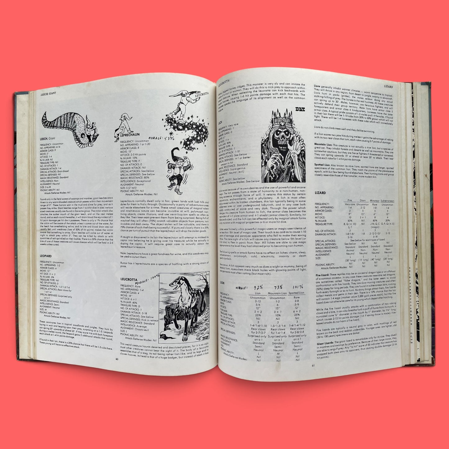 Monster Manual 2009 Advanced Dungeons & Dragons 1e