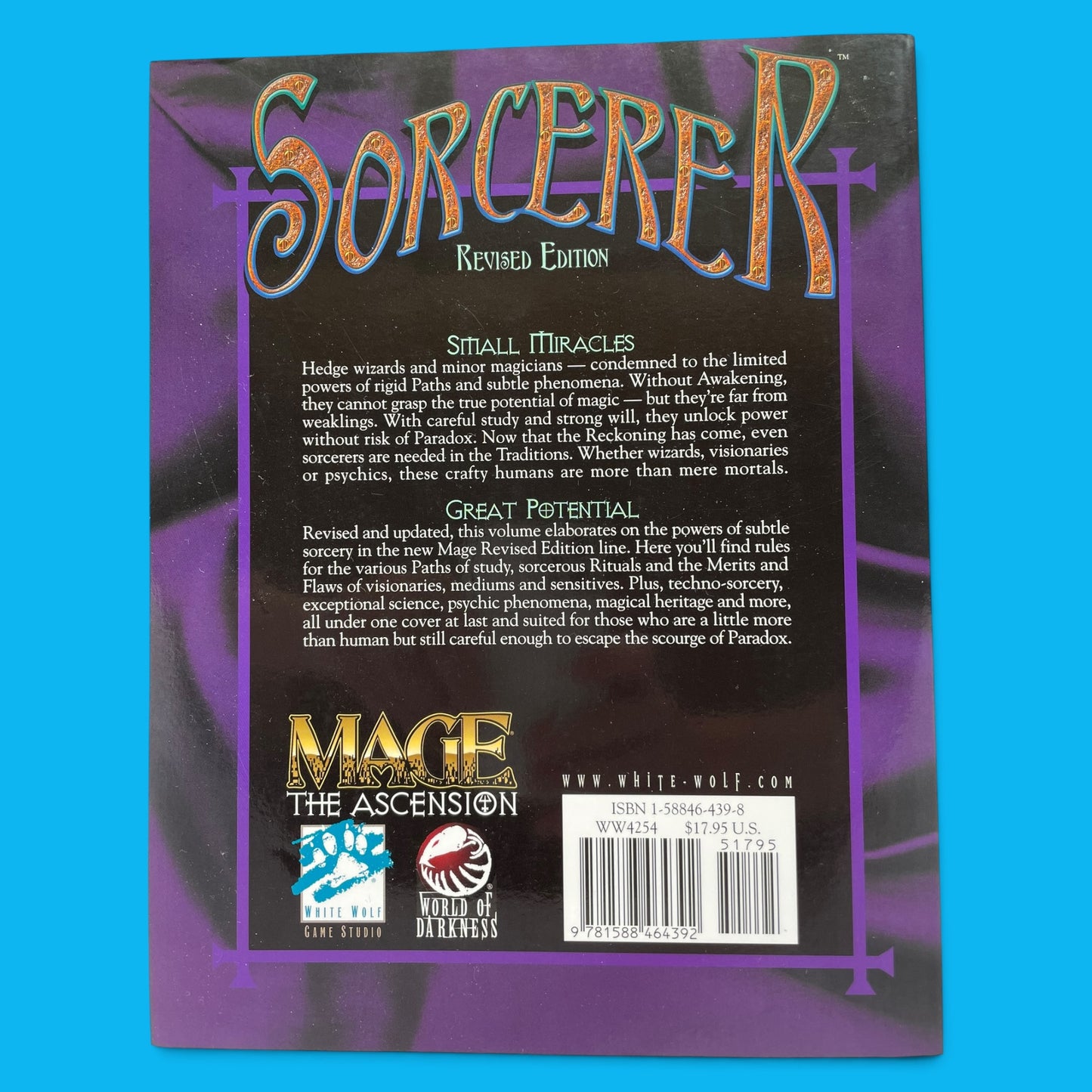 Sorcerer Revised Edition Mage: The Ascension White Wolf