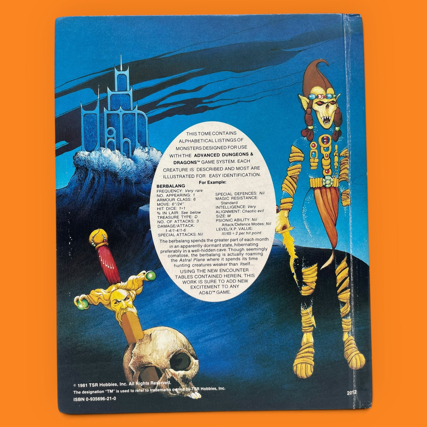Fiend Folio 2012 Advanced Dungeons & Dragons 1e