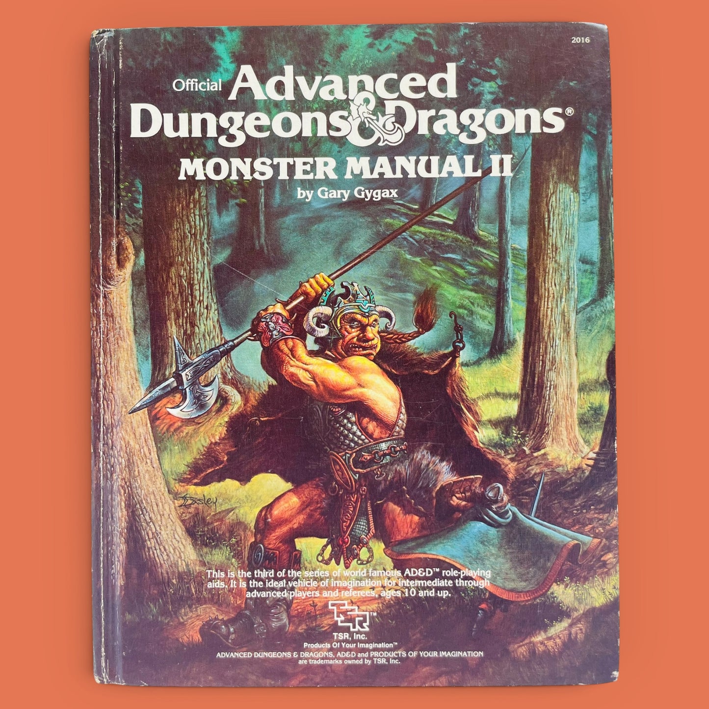 Monster Manual II 2016 Advanced Dungeons & Dragons 1e