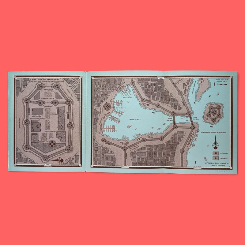 The Grand Duchy of Karameikos Gazetteer GAZ1 9193 Dungeons & Dragons