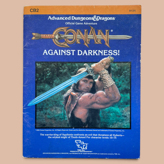 Conan Against Darkness! CB2 Advanced Dungeons & Dragons 1e