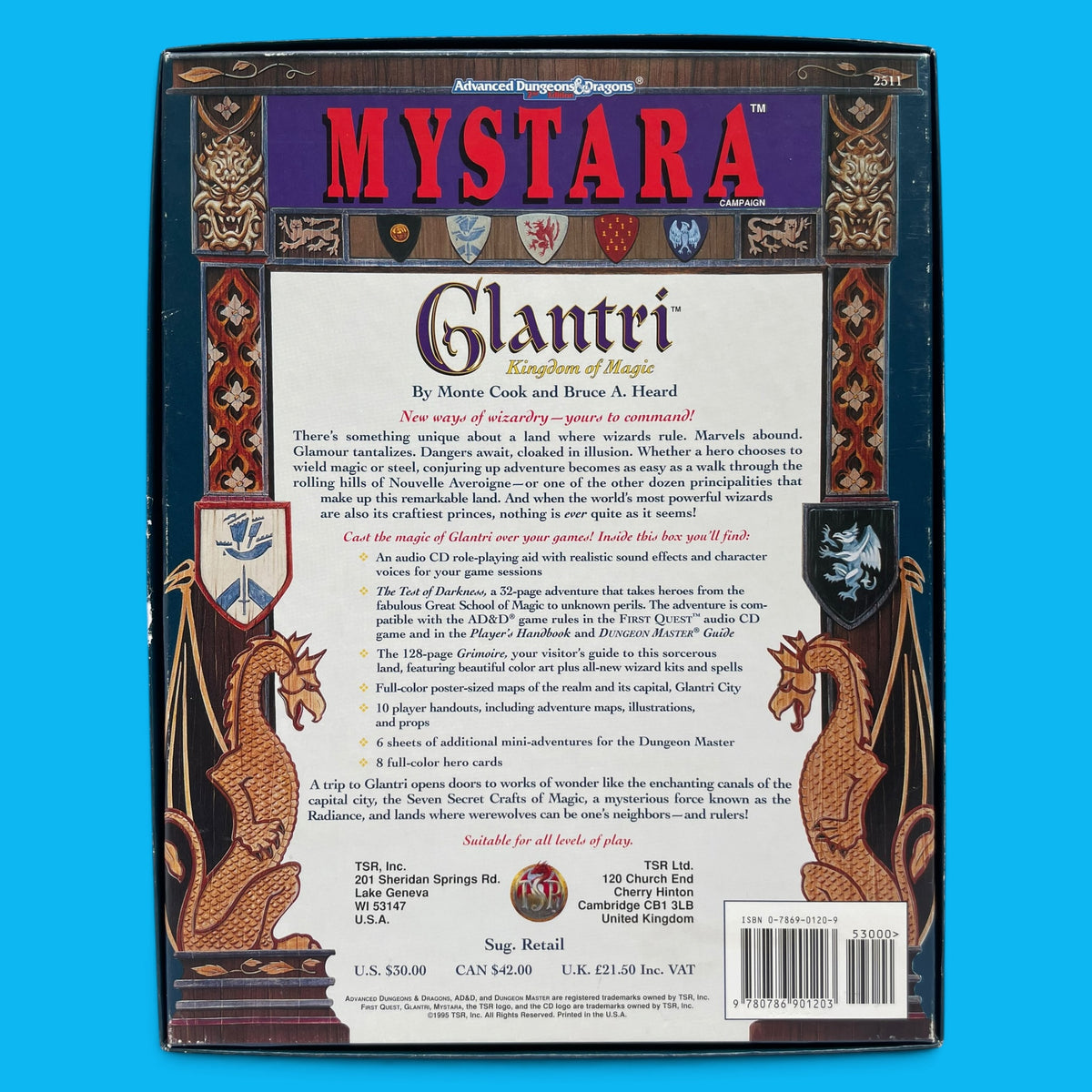 Glantri Kingdom of Magic Mystara AD&D 2e