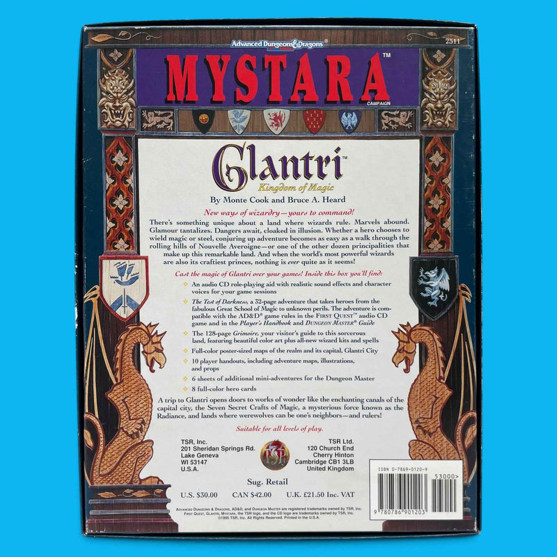 Glantri Kingdom of Magic Mystara AD&D 2e