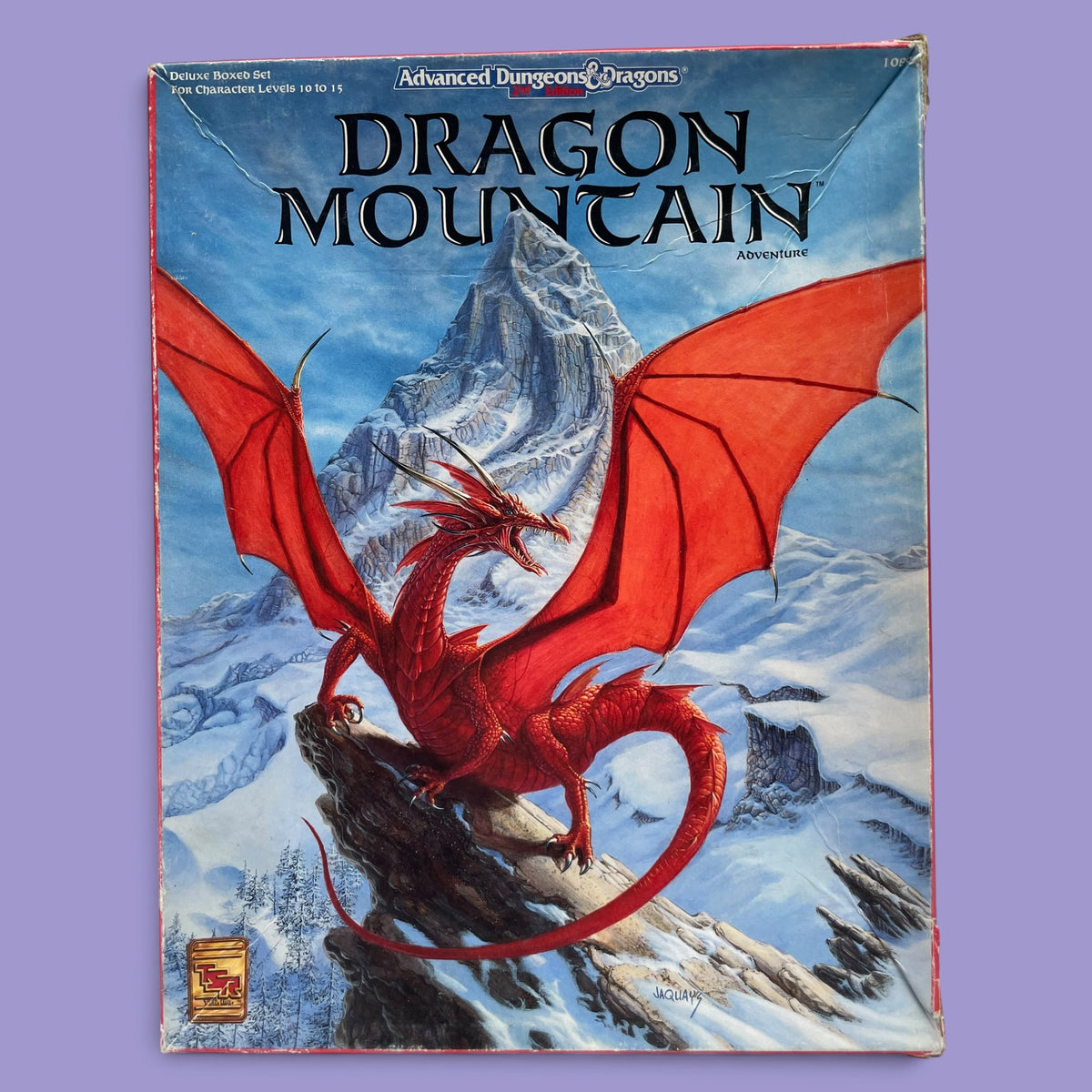 Dragon Mountain Adventure Deluxe Boxed Set AD&D 2e