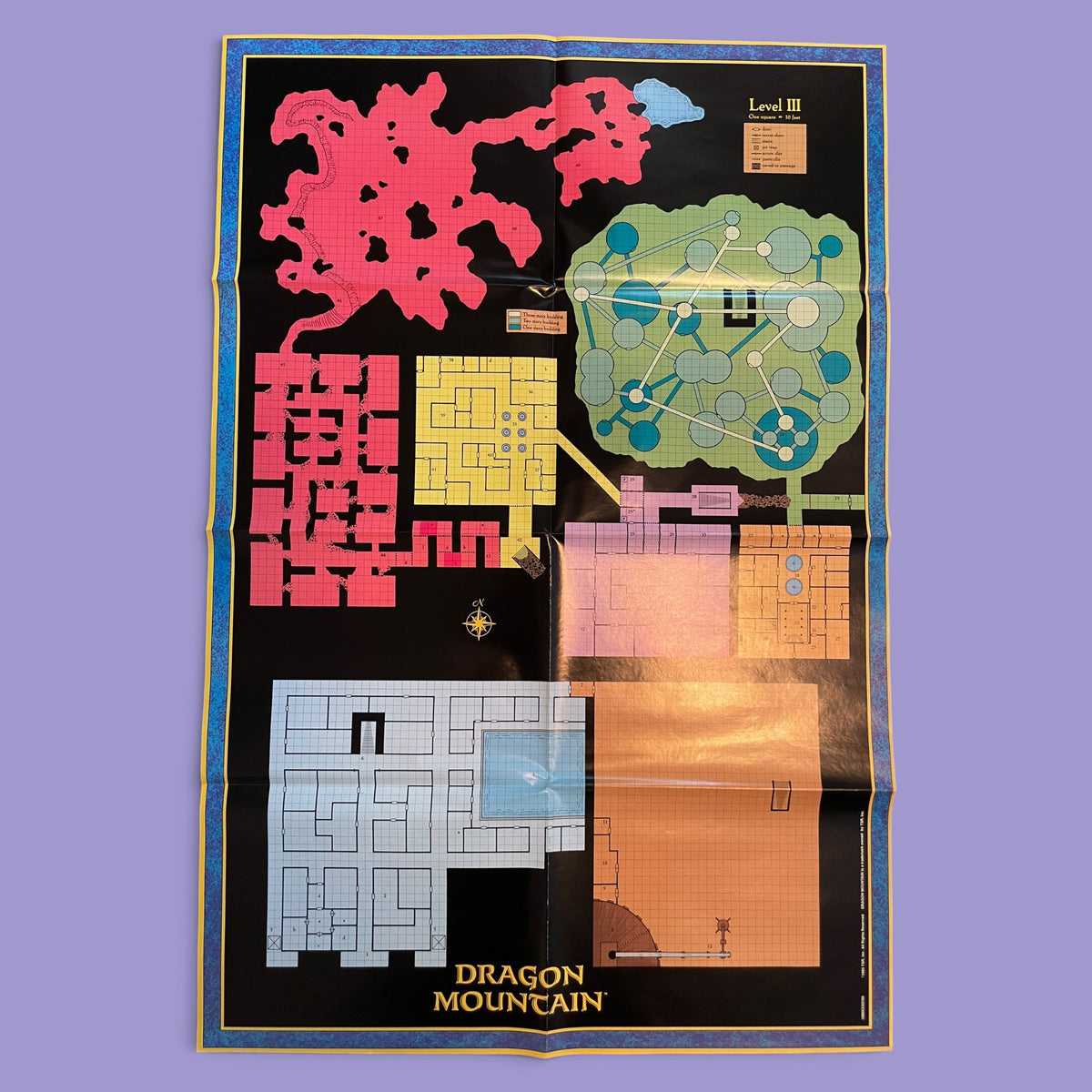 Dragon Mountain Adventure Deluxe Boxed Set AD&D 2e