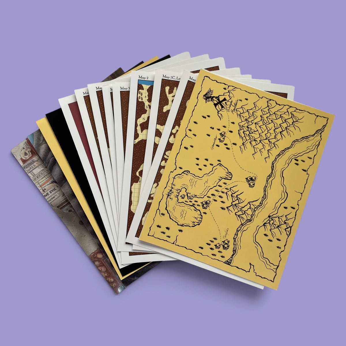Dragon Mountain Adventure Deluxe Boxed Set AD&D 2e