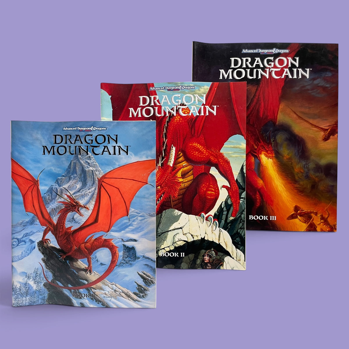 Dragon Mountain Adventure Deluxe Boxed Set AD&D 2e