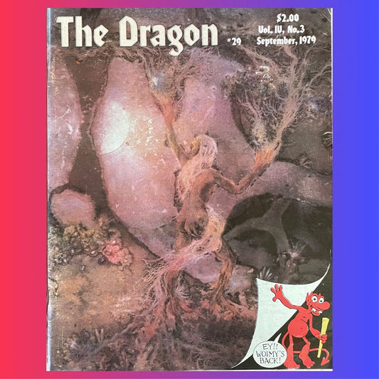 Dragon Magazine #29 September 1979 TSR - Lichyard Games