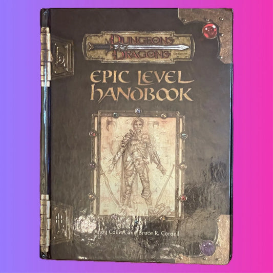 Epic Level Handbook Dungeons & Dragons 3e - Lichyard Games