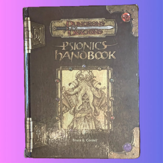 Psionics Handbook Dungeons & Dragons 3e - Lichyard Games
