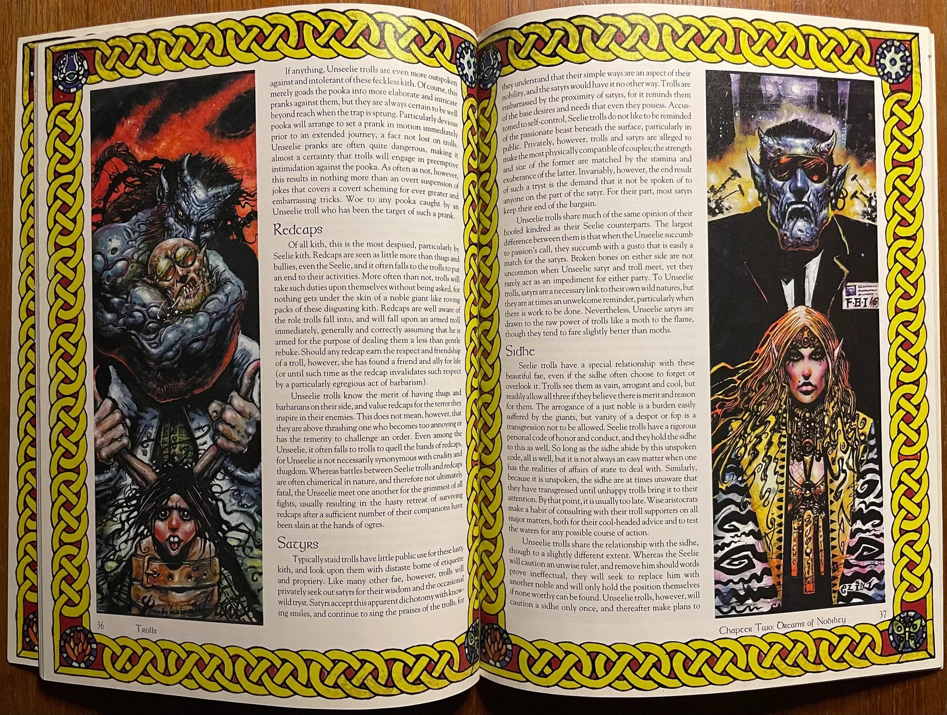 Kithbook: Trolls Changeling: The Dreaming White Wolf - Lichyard Games