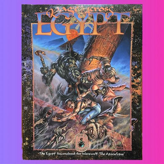 Rage Across Egypt Werewolf: The Apocalypse White Wolf - Lichyard Games