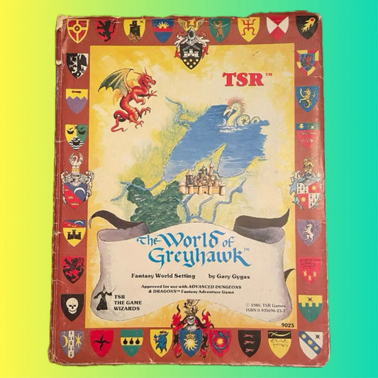 The World of Greyhawk Folio 9025 Advanced Dungeons and Dragons - Lichyard Games