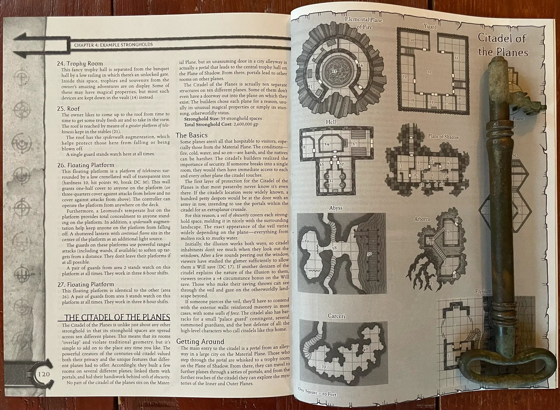 Stronghold Builder's Guidebook Dungeons & Dragons 3e - Lichyard Games
