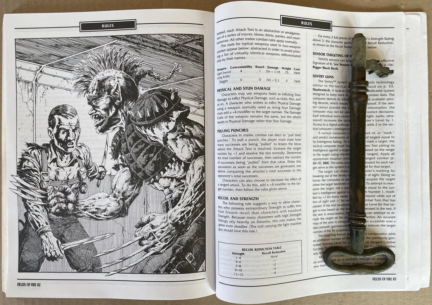 Fields of Fire 7114 Shadowrun FASA - Lichyard Games