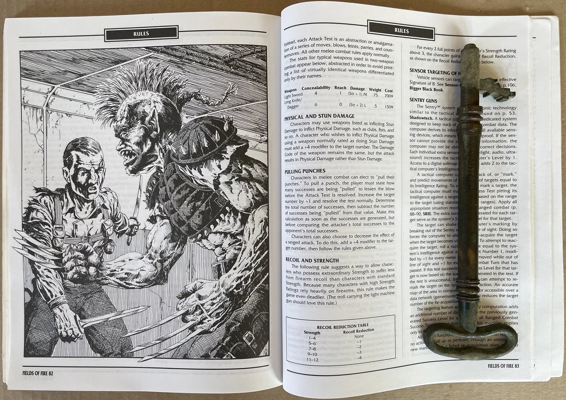 Fields of Fire 7114 Shadowrun FASA - Lichyard Games