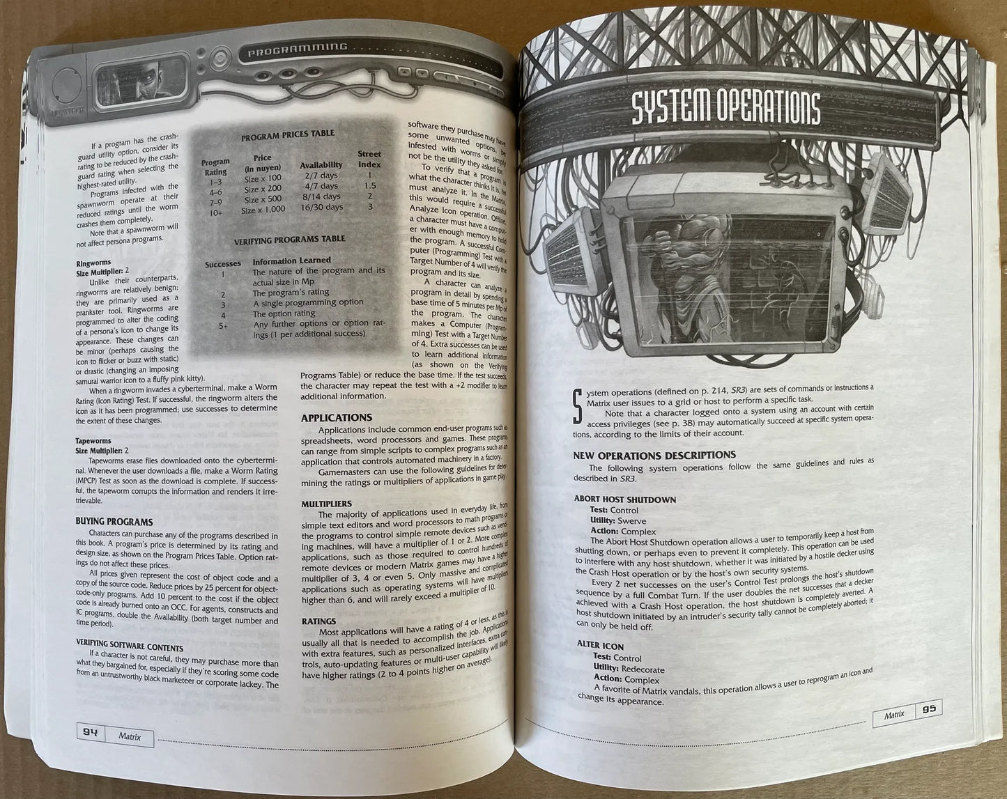 Matrix 7909 Shadowrun FASA - Lichyard Games