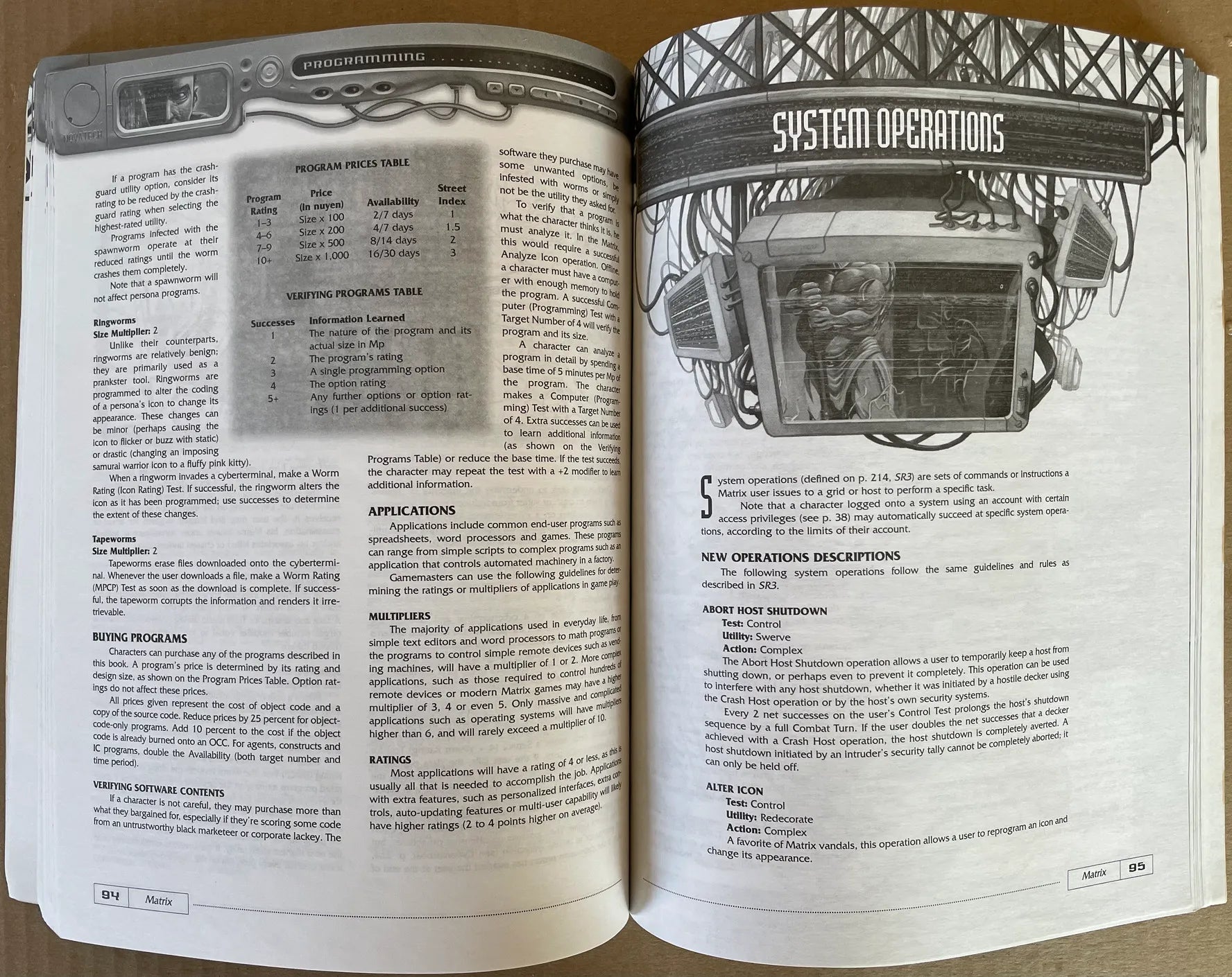 Matrix 7909 Shadowrun FASA - Lichyard Games