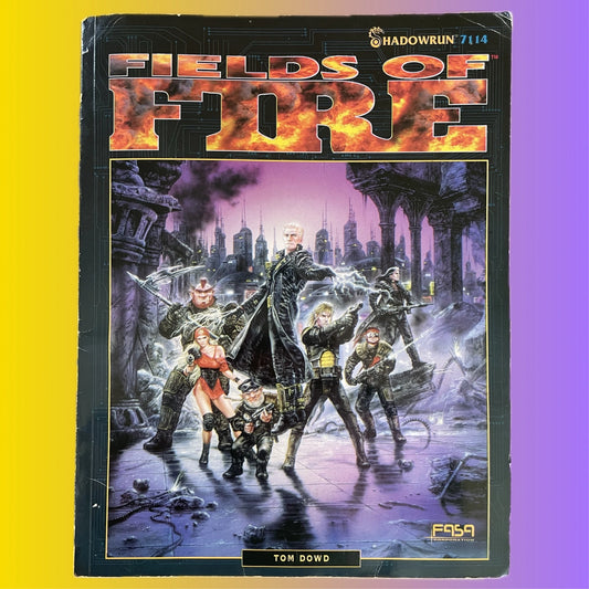 Fields of Fire 7114 Shadowrun FASA - Lichyard Games
