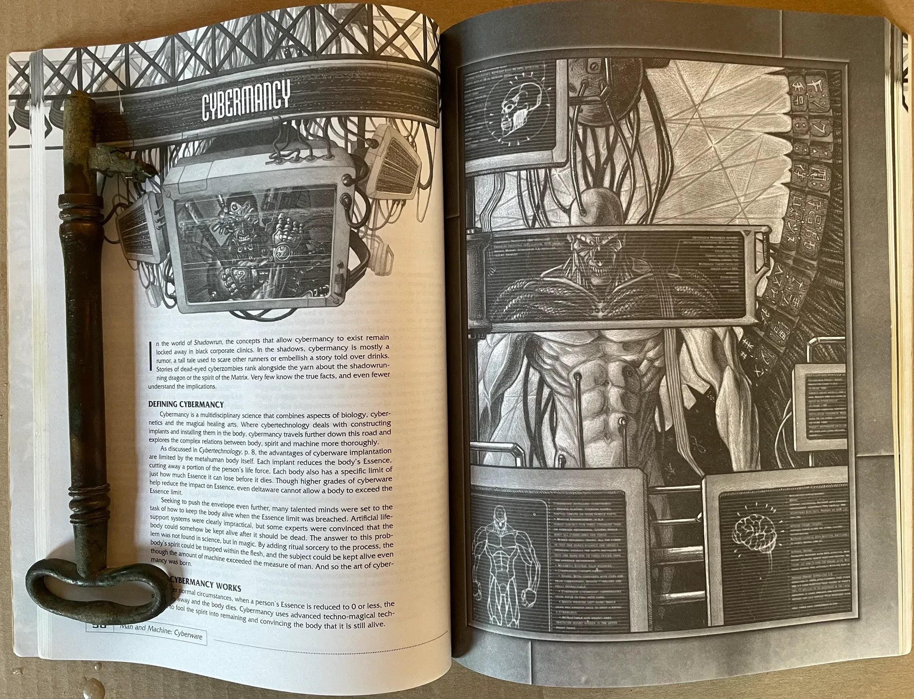 Man & Machine: Cyberware Shadowrun FASA - Lichyard Games