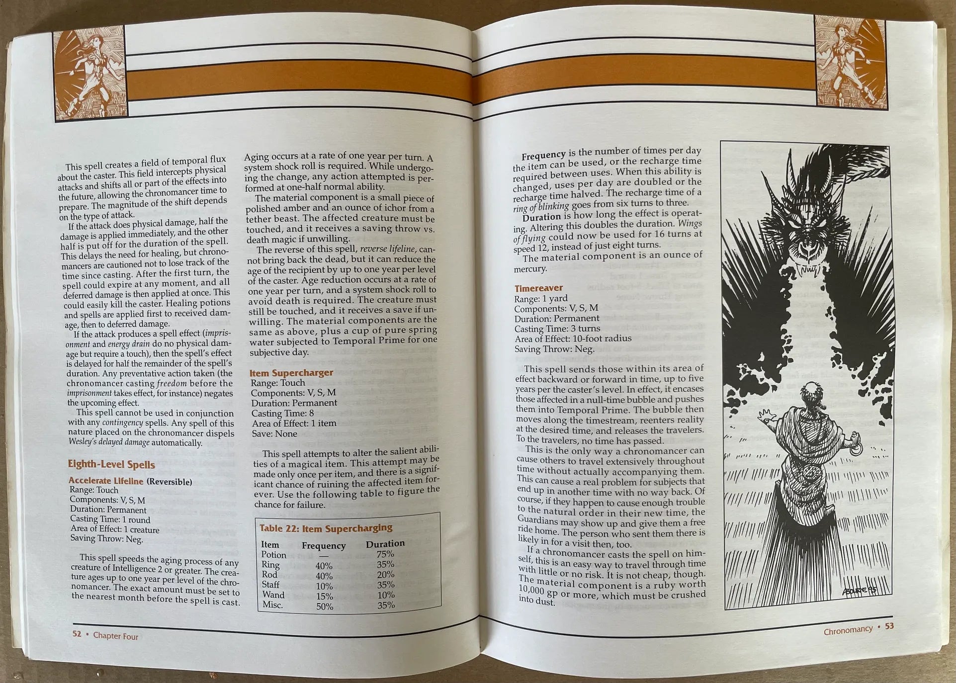 Chronomancer 9506 Advanced Dungeons & Dragons 2e - Lichyard Games