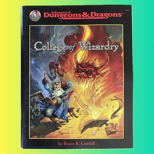 College of Wizardry 9549 Advanced Dungeons & Dragons 2e - Lichyard Games