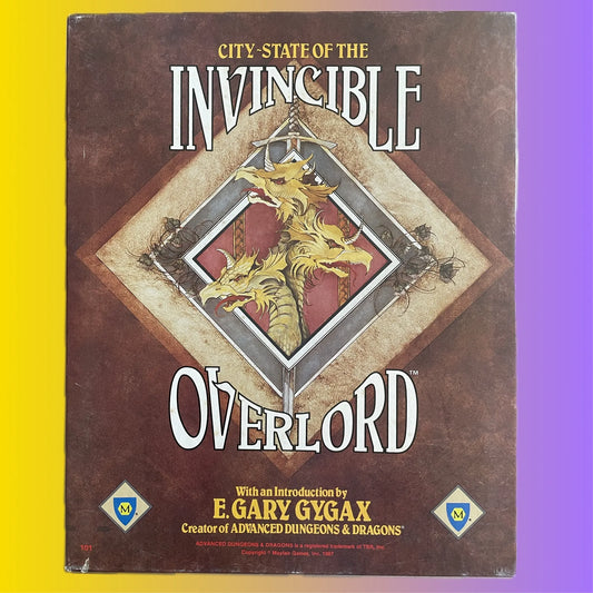 City-State of the Invincible Overlord Box Set Mayfair Games - Lichyard Games