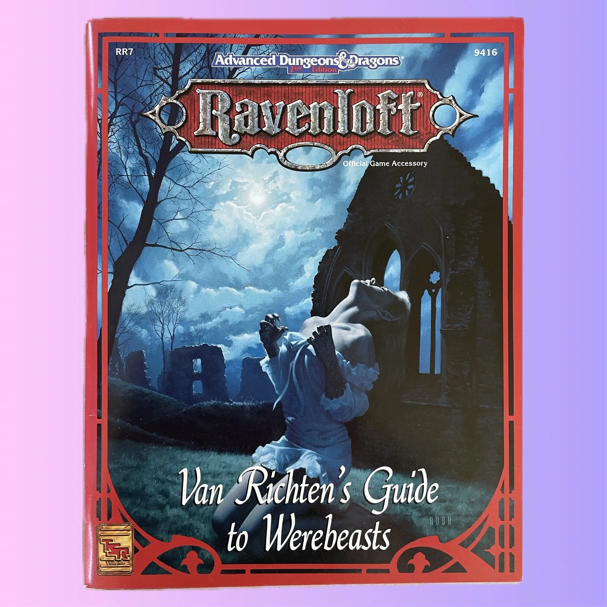 Van Richten's Guide to Werebeasts Ravenloft RR7 9416 AD&D - Lichyard Games