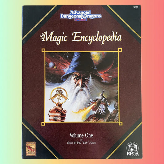 The Magic Encyclopedia Volume One 9293 RGPA AD&D 2e - Lichyard Games
