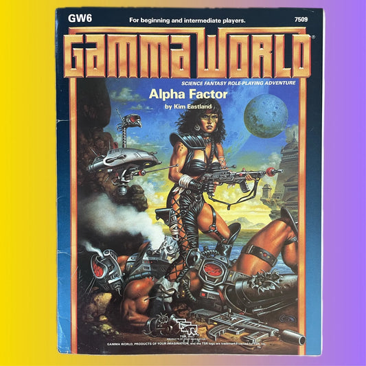 Alpha Factor Gamma World GW6 7509 - Lichyard Games