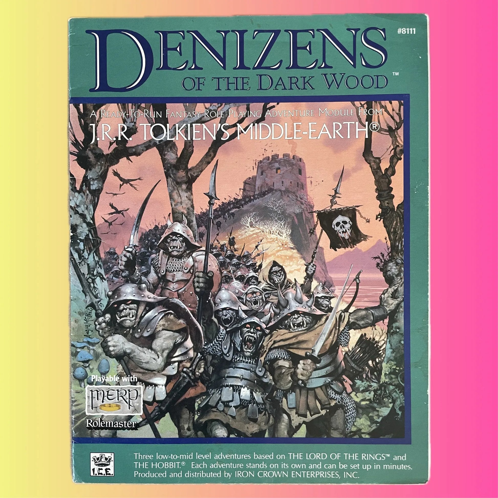 Denizens of the Dark Wood 8111 Middle Earth Roleplaying Game MERP ICE - Lichyard Games