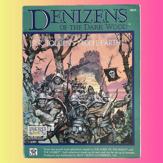 Denizens of the Dark Wood 8111 Middle Earth Roleplaying Game MERP ICE - Lichyard Games