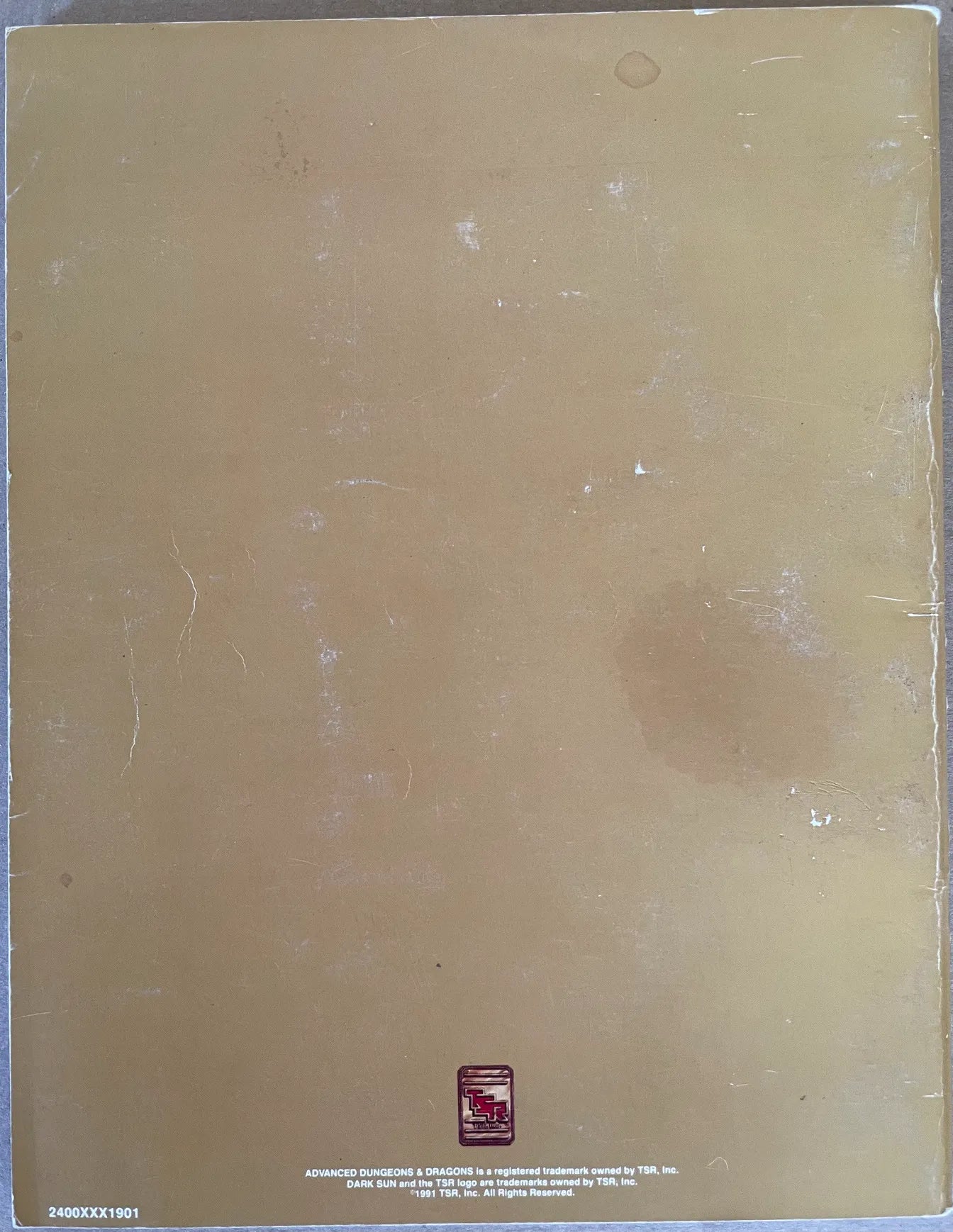 Dark Sun Campaign Setting Rules Book AD&D 2e - Lichyard Games
