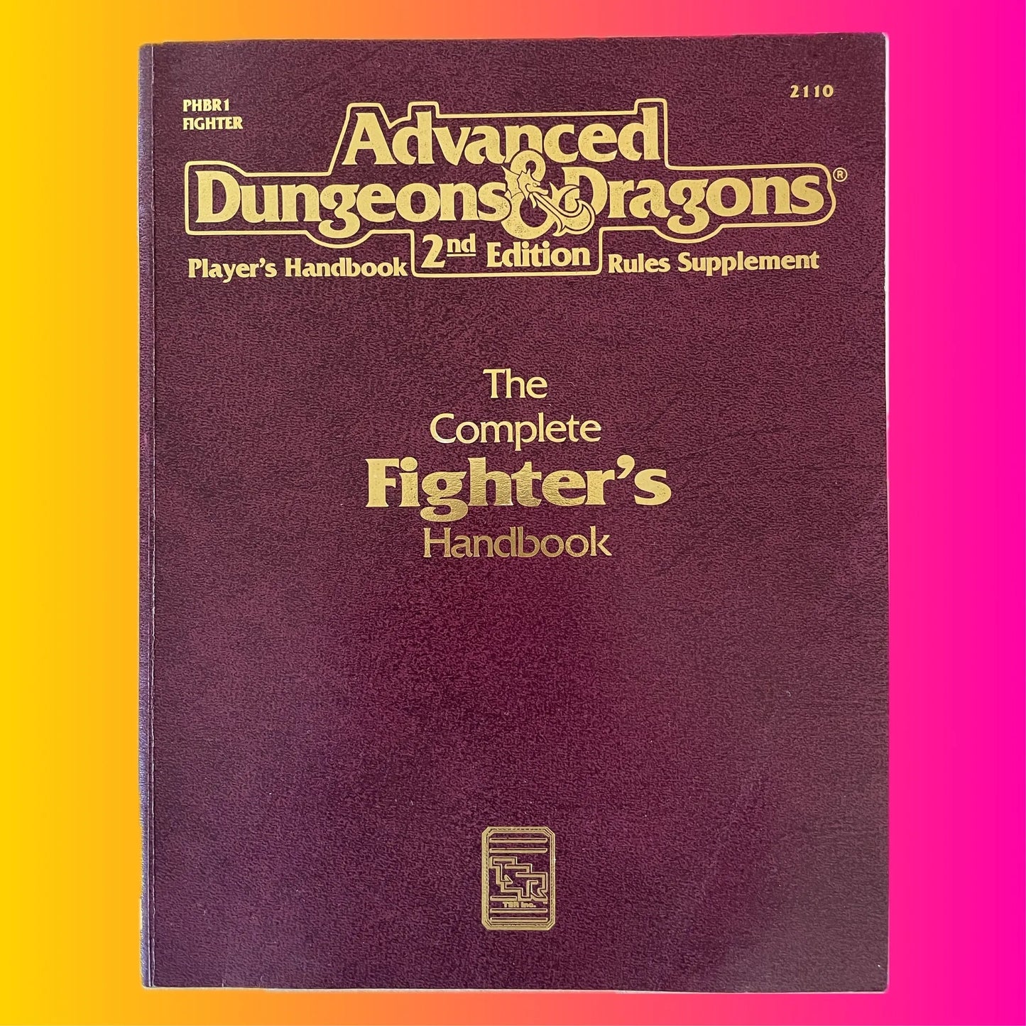 The Complete Fighter's Handbook PHBR1 2110 AD&D 2e - Lichyard Games