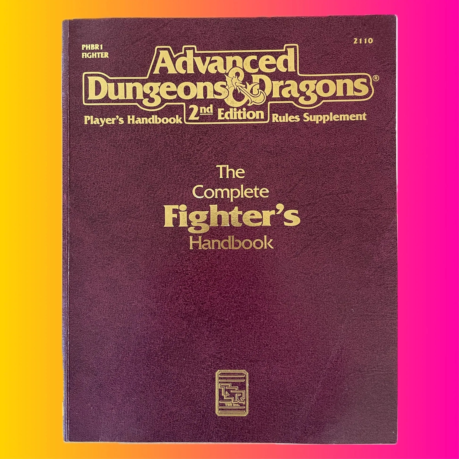 The Complete Fighter's Handbook PHBR1 2110 AD&D 2e - Lichyard Games