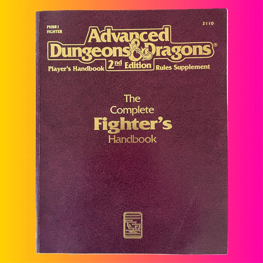 The Complete Fighter's Handbook PHBR1 2110 AD&D 2e - Lichyard Games