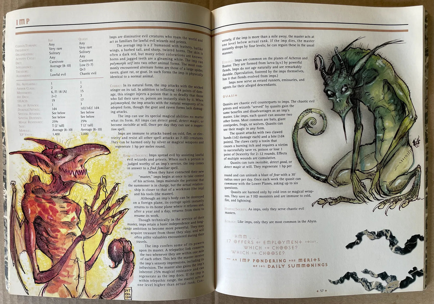 Planescape Monstrous Compendium Appendix 2602 AD&D 2e - Lichyard Games