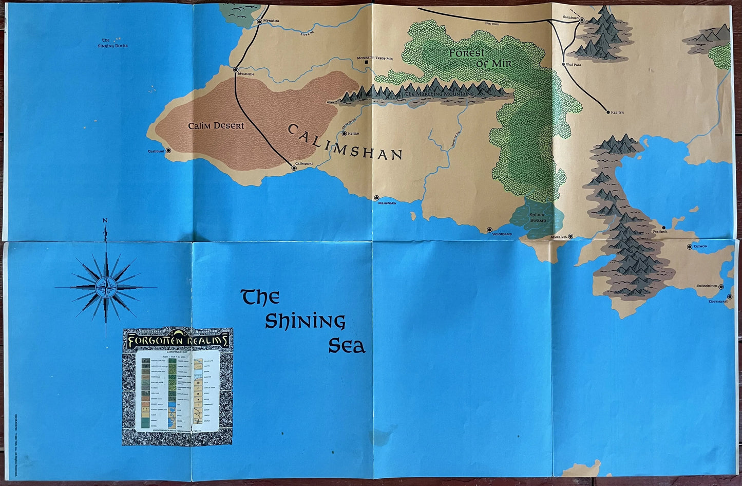Empires of the Sands Forgotten Realms FR3 9224 AD&D 1e - Lichyard Games