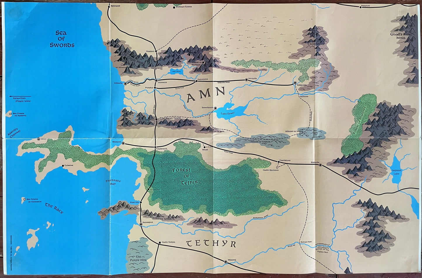Empires of the Sands Forgotten Realms FR3 9224 AD&D 1e - Lichyard Games