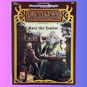Rary the Traitor WGR3 9386 Advanced Dungeons & Dragons 2e - Lichyard Games