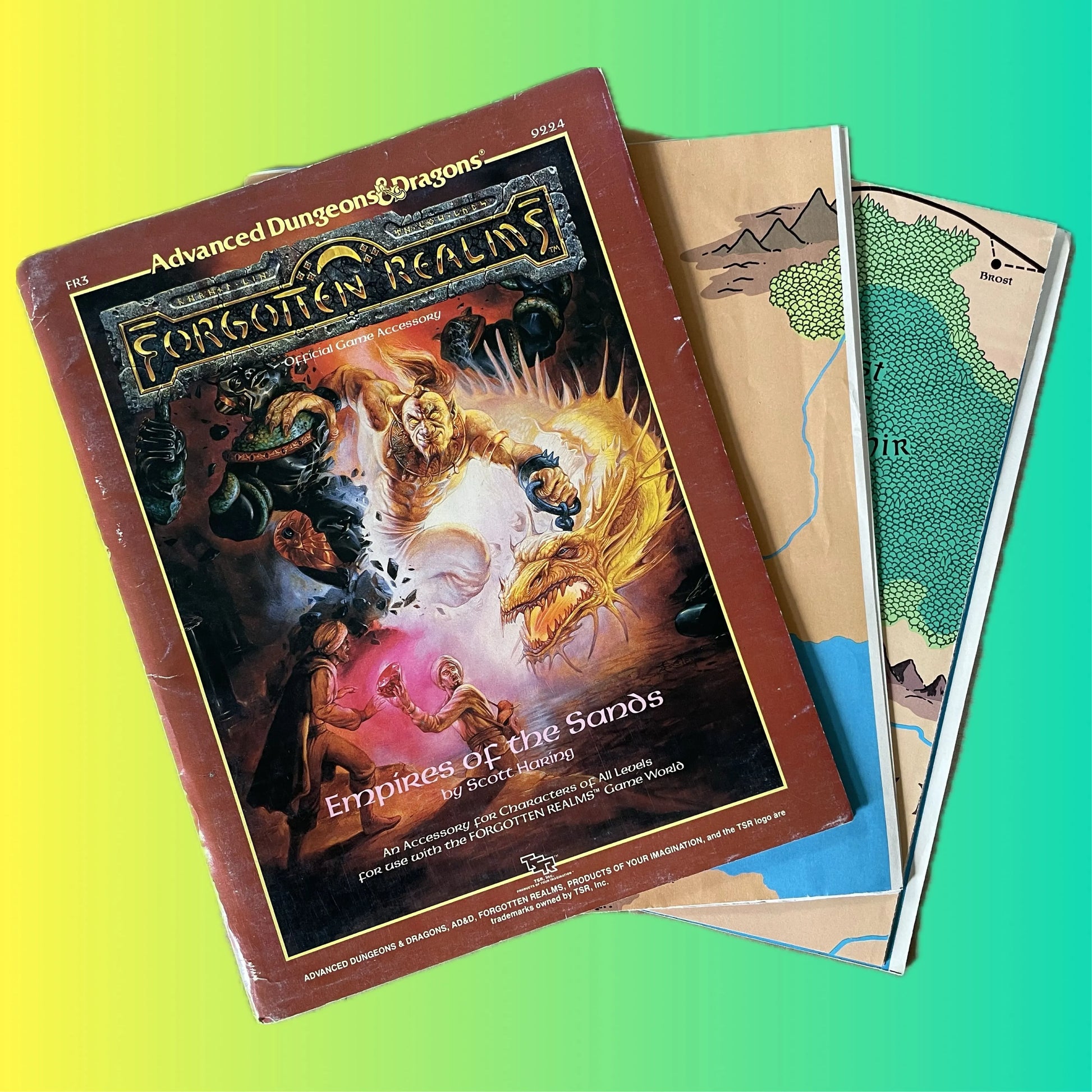 Empires of the Sands Forgotten Realms FR3 9224 AD&D 1e - Lichyard Games