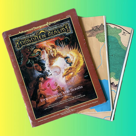 Empires of the Sands Forgotten Realms FR3 9224 AD&D 1e - Lichyard Games