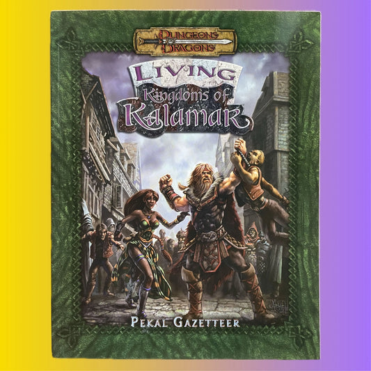 Pekal Gazetteer Living Kingdoms of Kalamar D&D 3e - Lichyard Games
