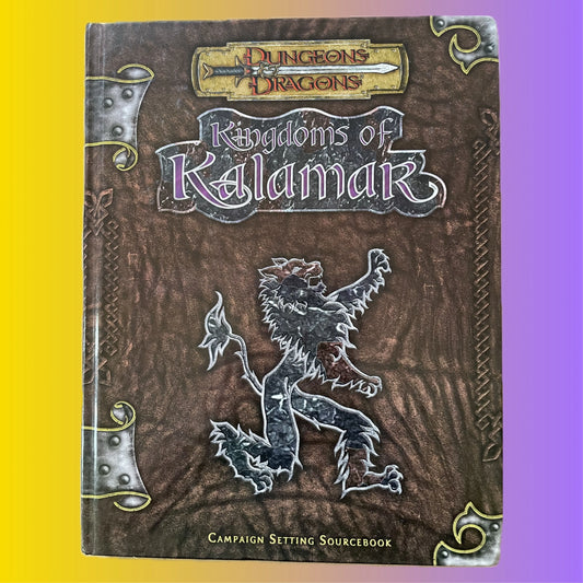 Kingdoms of Kalamar Campaign Sourcebook D&D 3e - Lichyard Games