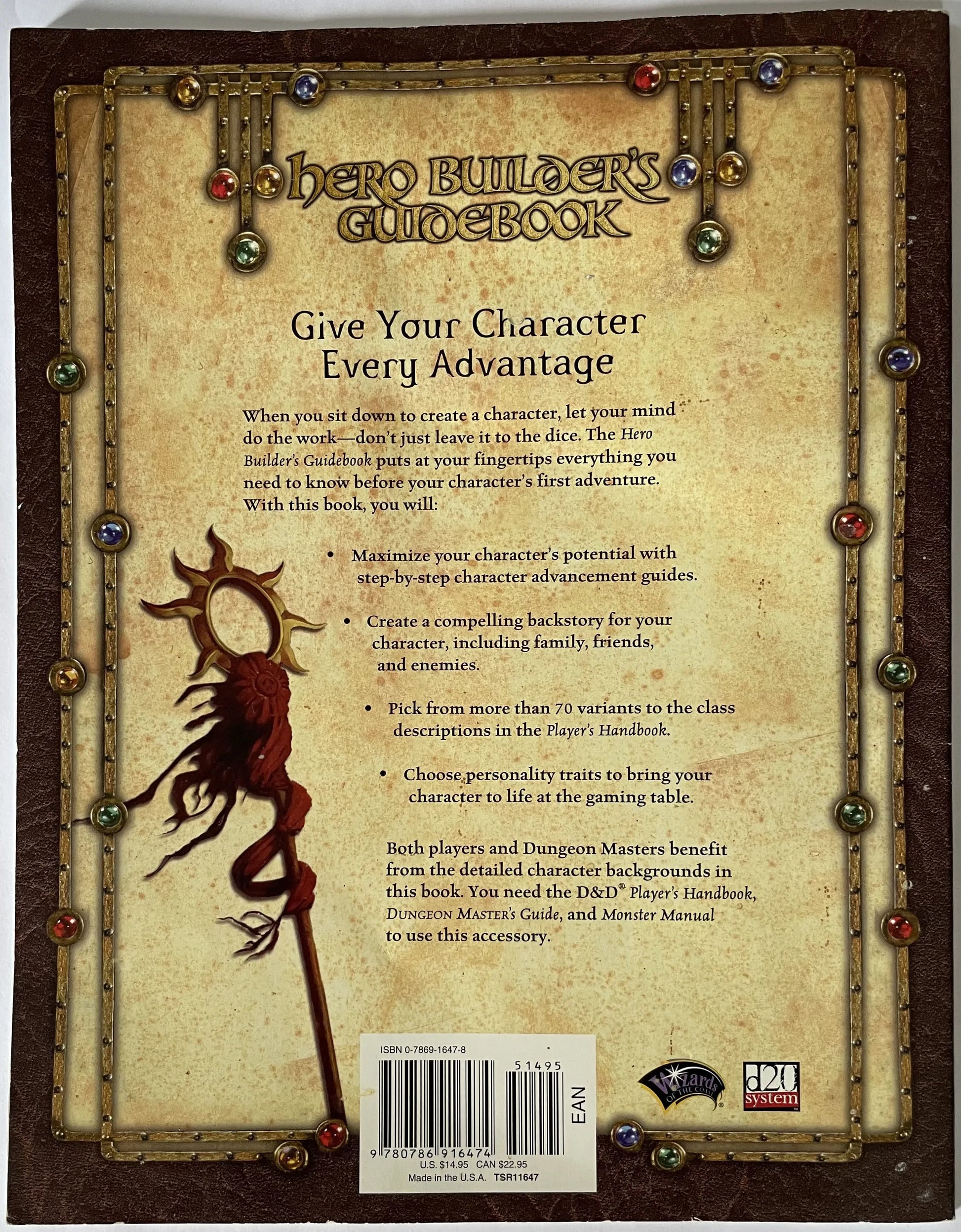 Hero Builder's Handbook Dungeons & Dragons 3e - Lichyard Games